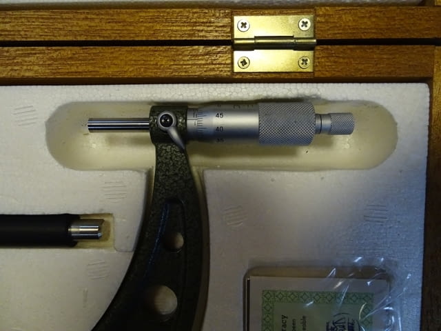 Микрометър Mitutoyo 103-145 outside micrometer 200-225mm, city of Plovdiv - снимка 4