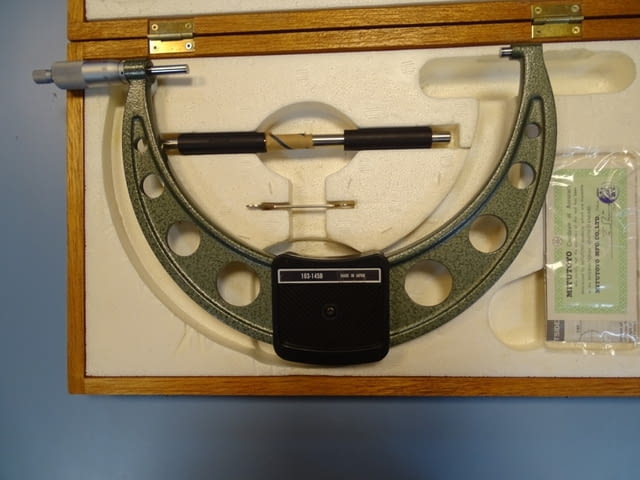 Микрометър Mitutoyo 103-145 outside micrometer 200-225mm, city of Plovdiv - снимка 6