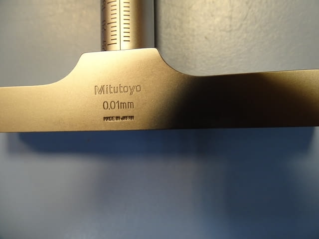 Дълбокомер Mitutoyo 128-102 depth micrometer 0-25mm DMS100-25 - снимка 4