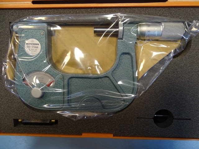 Пасиметър Mitutoyo 510-103 indication micrometer 50-75mm, city of Plovdiv - снимка 2