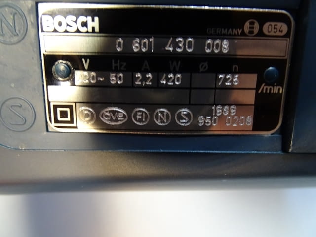 Ударен гайковерт BOSCH 0601430008 impact wrench 220V 350Nm, city of Plovdiv - снимка 4