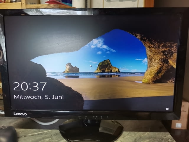 Lenovo C24-10 Monitor Wide (16:9) - село Куклен | Монитори - снимка 1