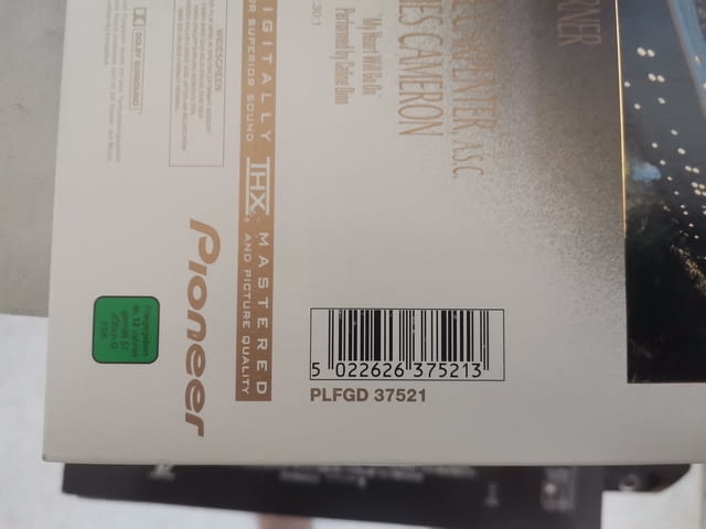 LASERDISC TITANIC Leonardo DiCaprio Kate Winslet Pioneer 2-Disc THX Edition - снимка 4