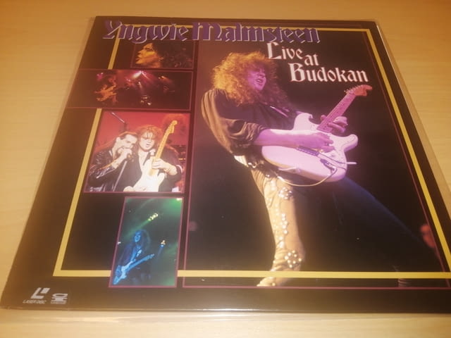 Yngwie Malmsteen Live At Budokan Japan LD Laserdisc PCLP-00515 - снимка 1