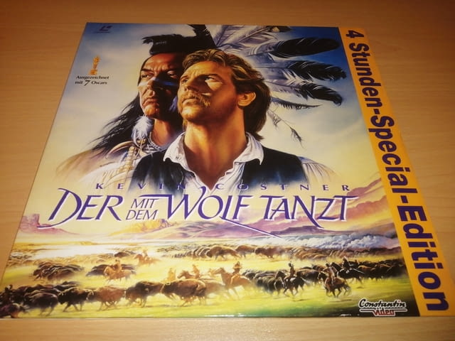 DER MIT DEM WOLF TANZT Extended Edition 2 Laserdisc - село Куклен | Филми - снимка 1