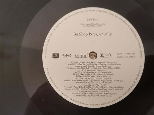 Pet Shop Boys – Actually - village Kuklеn | Music Goods - снимка 5