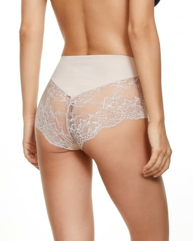 Jadea S, M, L, XL черни, бежови италиански дълбоки памучни безшевни бикини с дантела безшевно бельо - снимка 2
