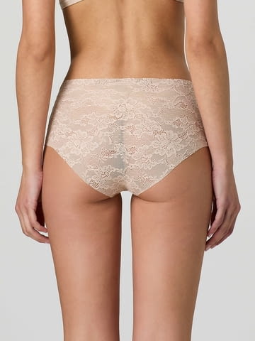 Jadea S, M, L, XL италиански черни, бежови безшевни дантелени дълбоки бикини безшевен дантелен слип - снимка 4