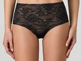 Jadea M, L, XL, XXL италиански черни, бежови безшевни дантелени дълбоки бикини безшевен дантелен слип