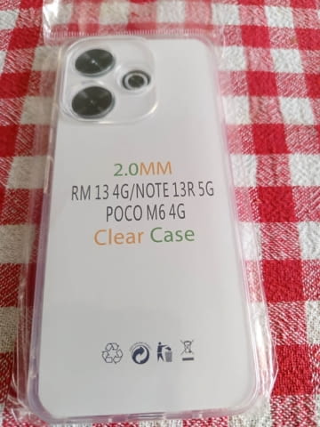 Продавам комплект силиконов гръб и стъклен протектор за Xiaomi Redmi 13 4G 256GB 8GB RAM Dual-SIM - снимка 3