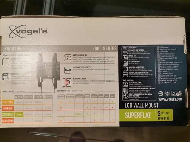 VOGELS - Стойка за стена - телевизор None - village Kuklеn | Televisions - снимка 4