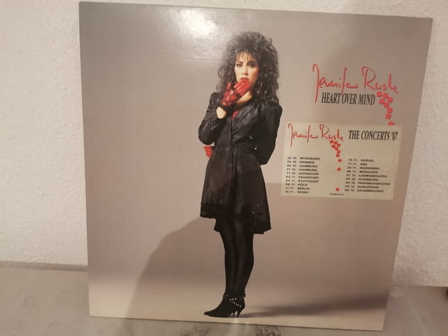 Jennifer Rush - Heart Over Mind LP 1987 - village Kuklеn | Music Goods - снимка 1