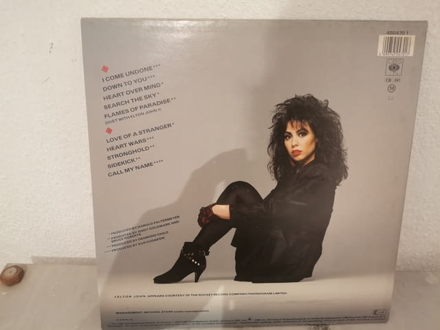 Jennifer Rush - Heart Over Mind LP 1987 - village Kuklеn | Music Goods - снимка 2