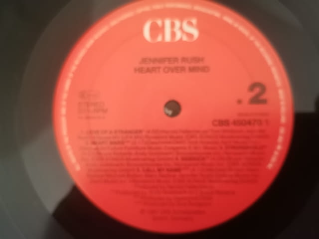 Jennifer Rush - Heart Over Mind LP 1987 - village Kuklеn | Music Goods - снимка 8