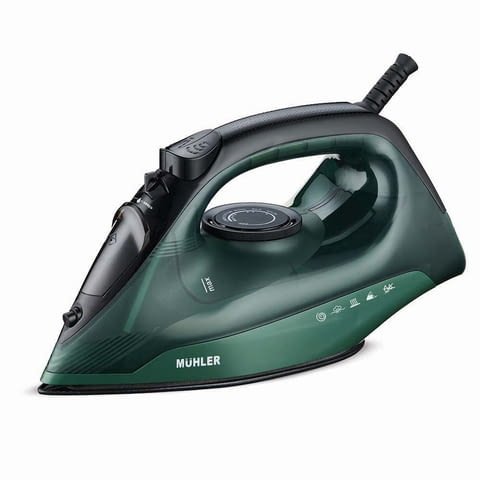 Парна ютия Muhler SI-2520C, 2400W, керамично покритие, град Сандански | Други - снимка 1