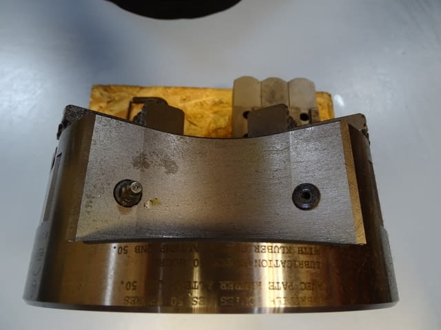 Клинозатегателен патронник GAMET typ 190(160Na1) power chuck 1800min-1 - снимка 2