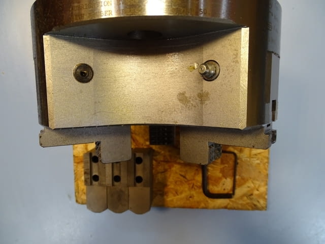 Клинозатегателен патронник GAMET typ 190(160Na1) power chuck 1800min-1 - снимка 3