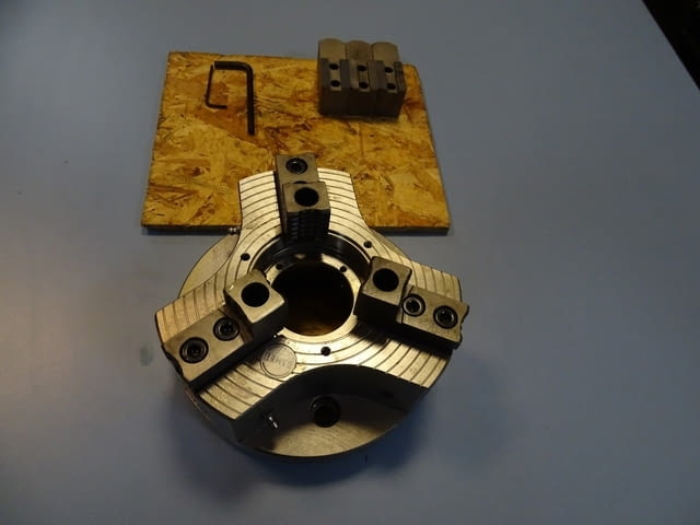Клинозатегателен патронник GAMET typ 190(160Na1) power chuck 1800min-1 - снимка 6