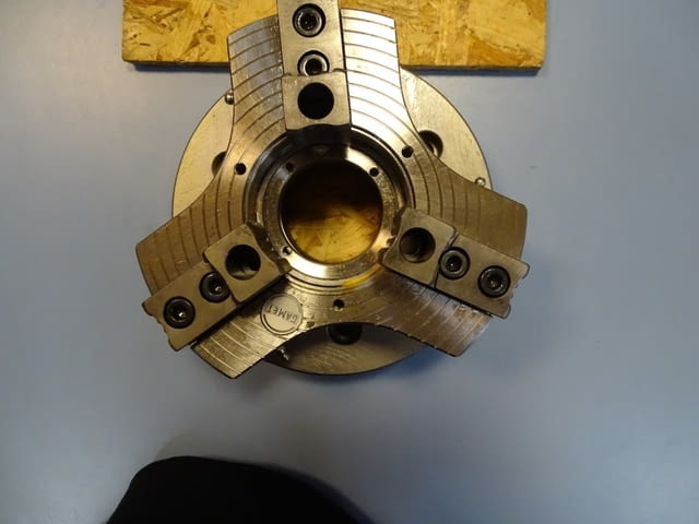 Клинозатегателен патронник GAMET typ 190(160Na1) power chuck 1800min-1 - снимка 7