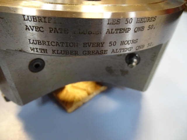 Клинозатегателен патронник GAMET typ 190(160Na1) power chuck 1800min-1 - снимка 12