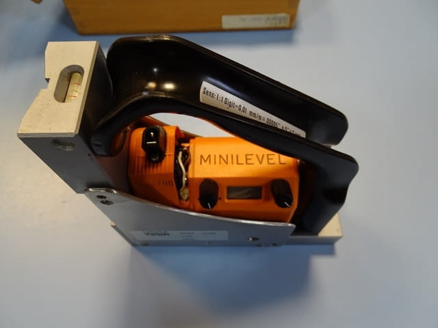 Нивелир машинен TESA Minilevel 53.T00T2 precicion inelinometer L-150mm - снимка 3