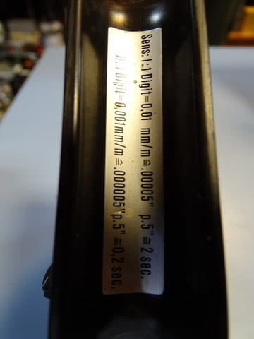 Нивелир машинен TESA Minilevel 53.T00T2 precicion inelinometer L-150mm - снимка 4