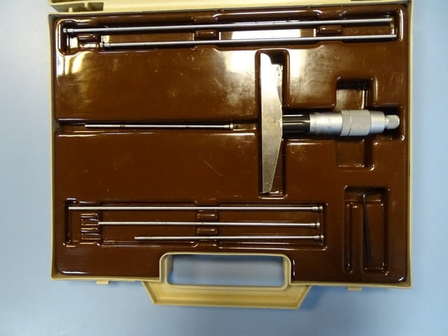 Микрометричен дълбокомер TESA 002.11005 Мicrometer Depth Gage 0-200mm - снимка 4