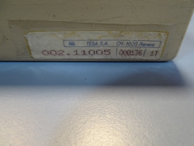 Микрометричен дълбокомер TESA 002.11005 Мicrometer Depth Gage 0-200mm - снимка 5