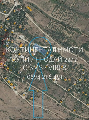 Код 63196. Панорамен парцел 1000м2 във вилната зона (право на ползване по пар. 4, при желание имотът - снимка 2