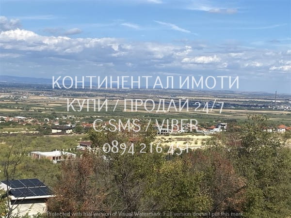 Код 63196. Панорамен парцел 1000м2 във вилната зона (право на ползване по пар. 4, при желание имотът - снимка 5