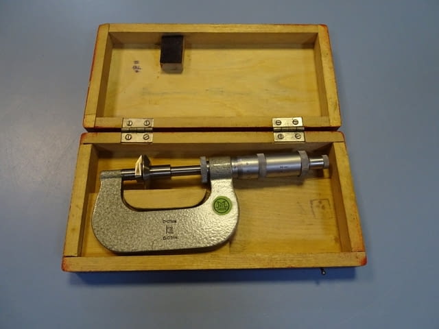 Микрометричен зъбомер USSR 0-25mm Gear Tooth Мicrometer, city of Plovdiv | Instruments - снимка 1