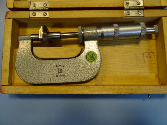 Микрометричен зъбомер USSR 0-25mm Gear Tooth Мicrometer, city of Plovdiv | Instruments - снимка 2
