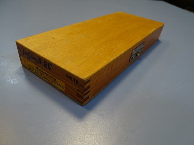 Резбомерен микрометър DDR Suhl Thread Мicrometer 0-25mm, city of Plovdiv | Instruments - снимка 7