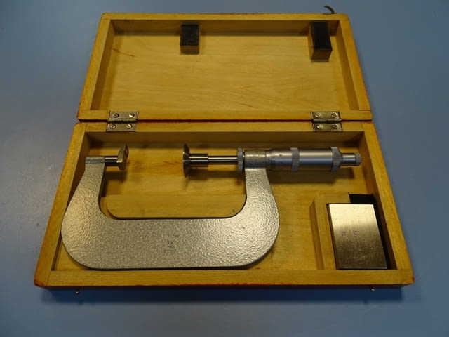 Микрометричен зъбомер USSR 50-75mm Gear Tooth Мicrometer, city of Plovdiv - снимка 1