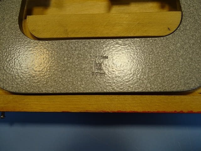 Микрометричен зъбомер USSR 50-75mm Gear Tooth Мicrometer, city of Plovdiv - снимка 3