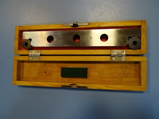 Синусна линия L-200mm Sine Bar DDR - city of Plovdiv | Instruments - снимка 3