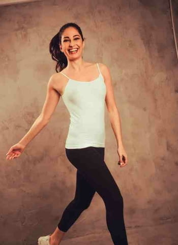 Mansue S, M, L, XL, XXL италиански черни, телесни женски памучни потници тънки презрамки памучен потник - снимка 2