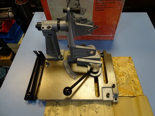 Отрезна стойка за ъглошлайф Bosch 0601999016 cut-off stand, city of Plovdiv - снимка 2