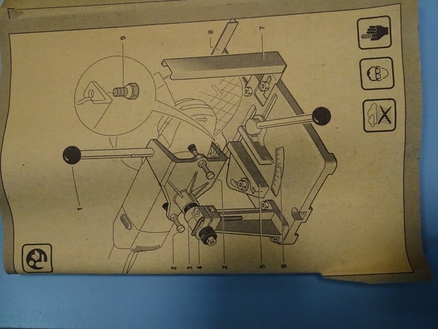Отрезна стойка за ъглошлайф Bosch 0601999016 cut-off stand, city of Plovdiv - снимка 6
