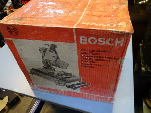 Отрезна стойка за ъглошлайф Bosch 0601999016 cut-off stand, city of Plovdiv - снимка 12