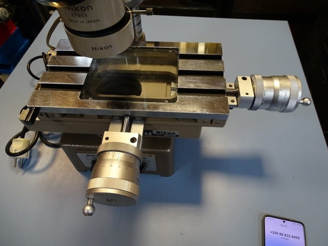 Инструментален измервателен микроскоп Nicon MEASURESCOPE 220V 50Hz - снимка 5