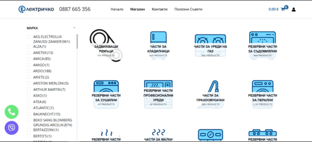 Резервни части за всякакви домакински електроуреди - град Враца | Други