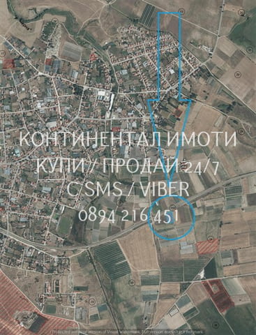Код 63198. Нива с правилна форма 3дка, 6-та кат., с много лесен досът от селото само на около 300мет - снимка 3