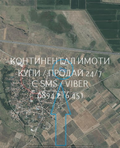 Код 63201. Поземлен имот 5200м2 на около 100м от къщите северно от селото. Съседни имоти са със смен - снимка 3