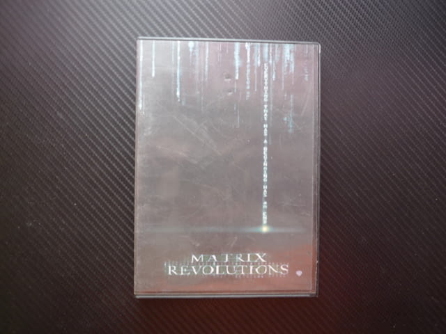Matrix Revolutions DVD филм Матрицата Революции 3 част Киану Рийвс екшън фантастика Агент Смит битки - снимка 1
