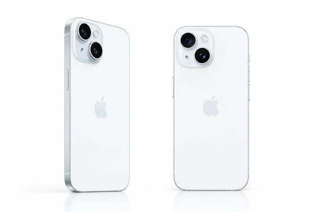Телефон iPhone 15 128GB White - град Велико Търново | Смартфони - снимка 1