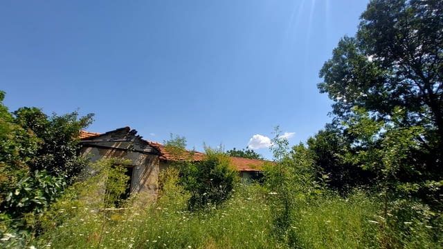 Парцел със стара къща разположен в с. Славяново, област Хасково - снимка 2