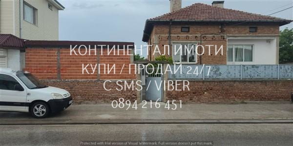 Код 63209. Двуетажна тухлена къща170м2 с двор 640м2 в кв. Ген. Николаево. Етаж 1 площ 84 кв.м.: при - снимка 1