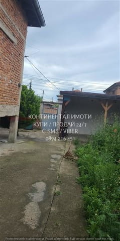 Код 63209. Двуетажна тухлена къща170м2 с двор 640м2 в кв. Ген. Николаево. Етаж 1 площ 84 кв.м.: при - снимка 2