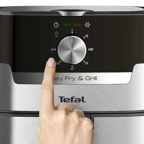 Уред за здравословно готвене, Tefal EY501D15 Easy Fry & Grill Meca Ss Eu - снимка 3